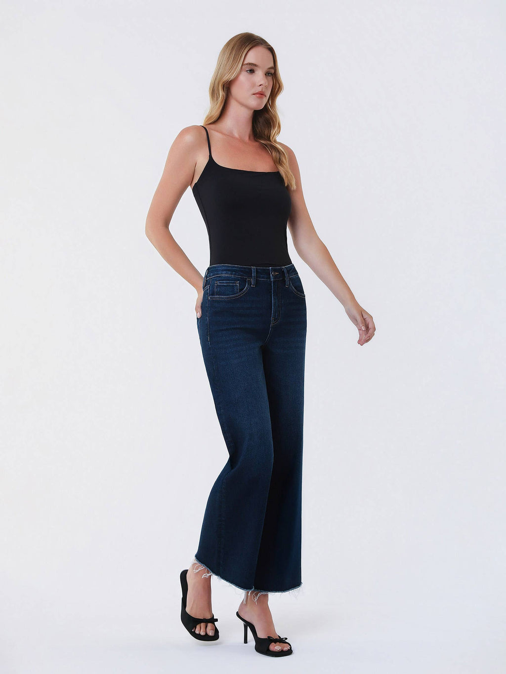 Midnight hem jeans