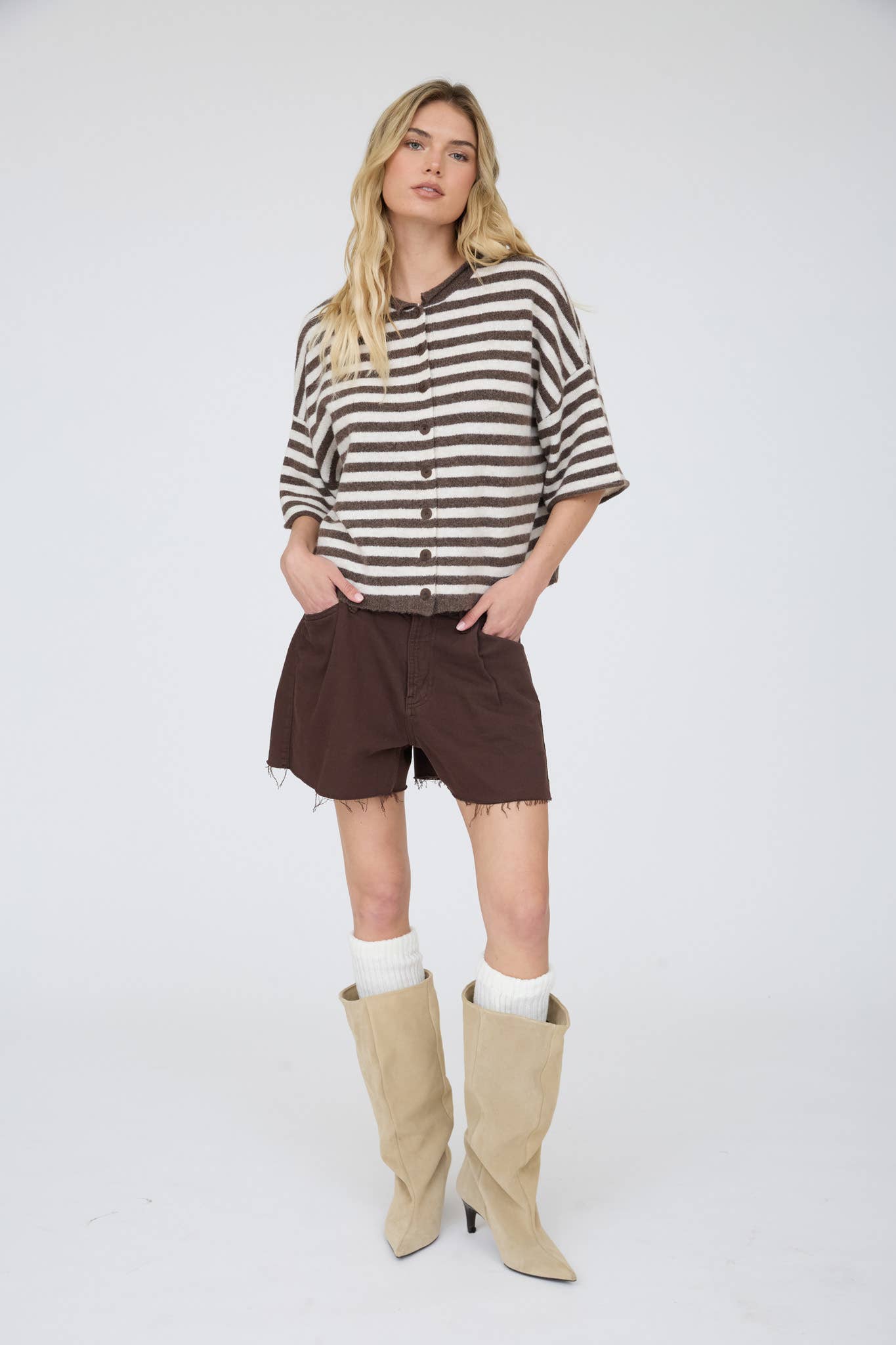 chocolate cardi