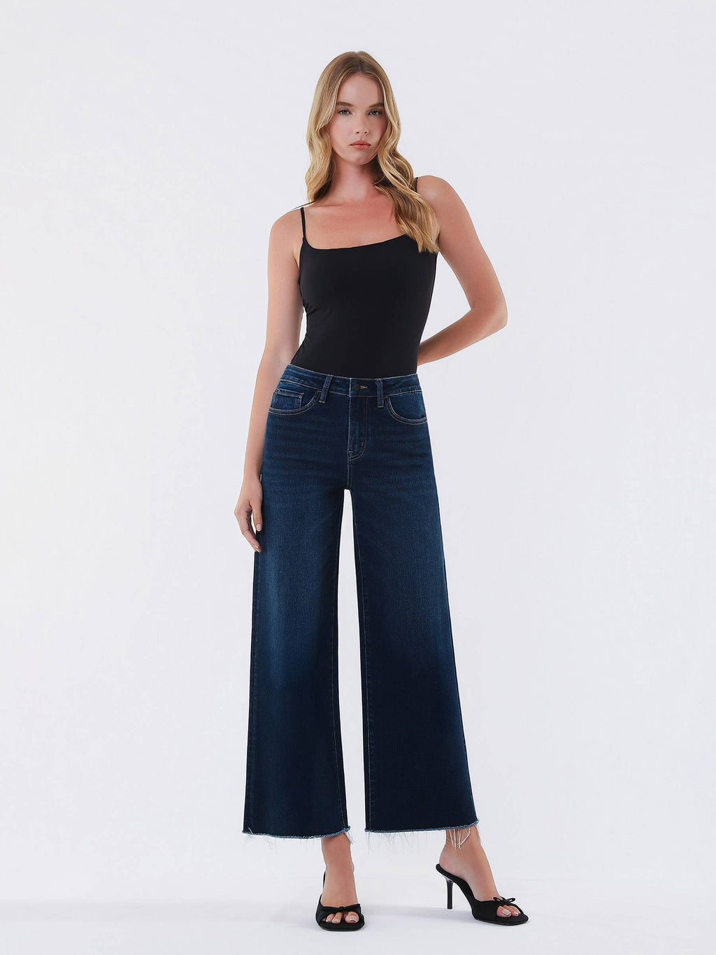 Midnight hem jeans