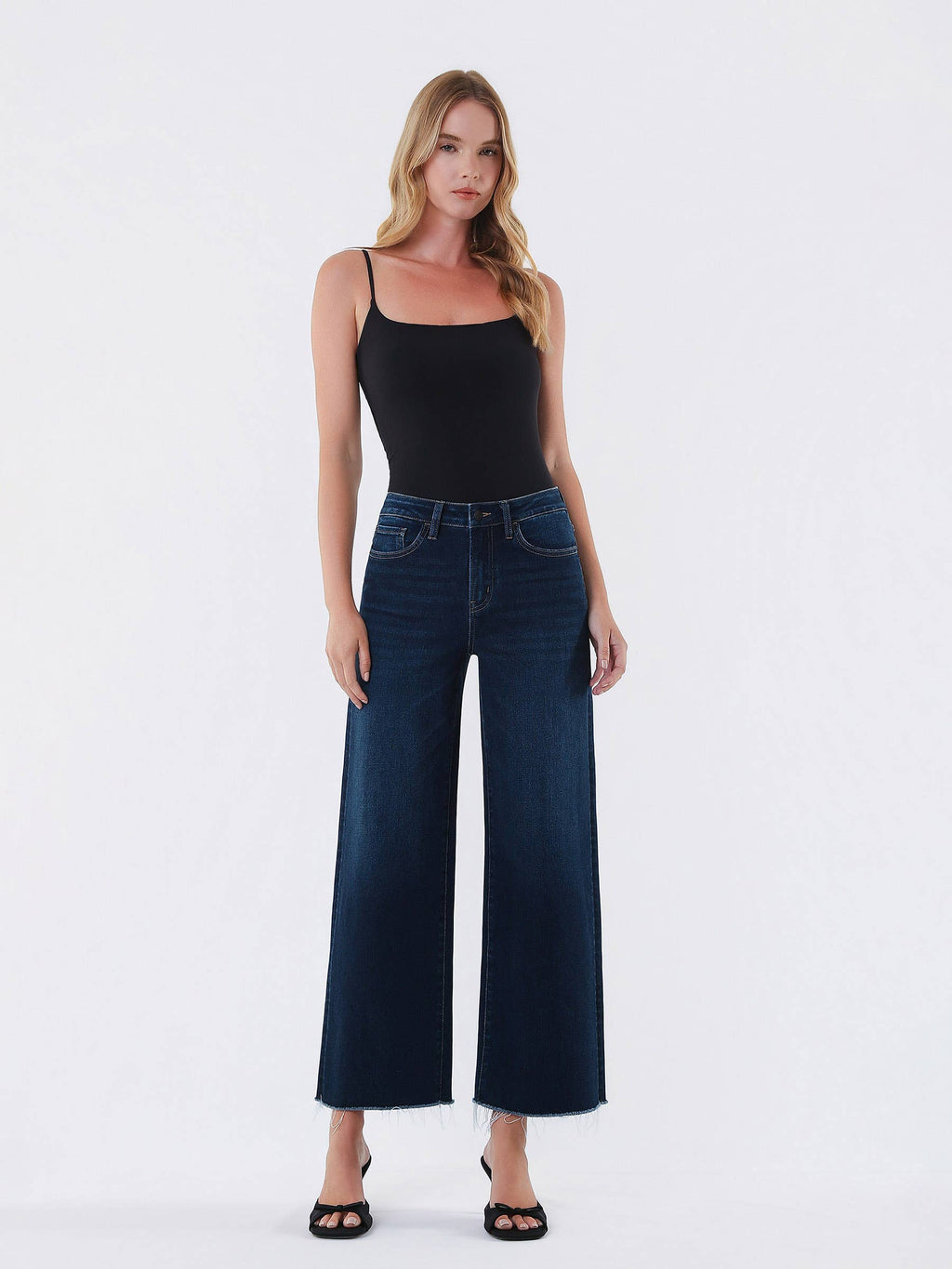 Midnight hem jeans