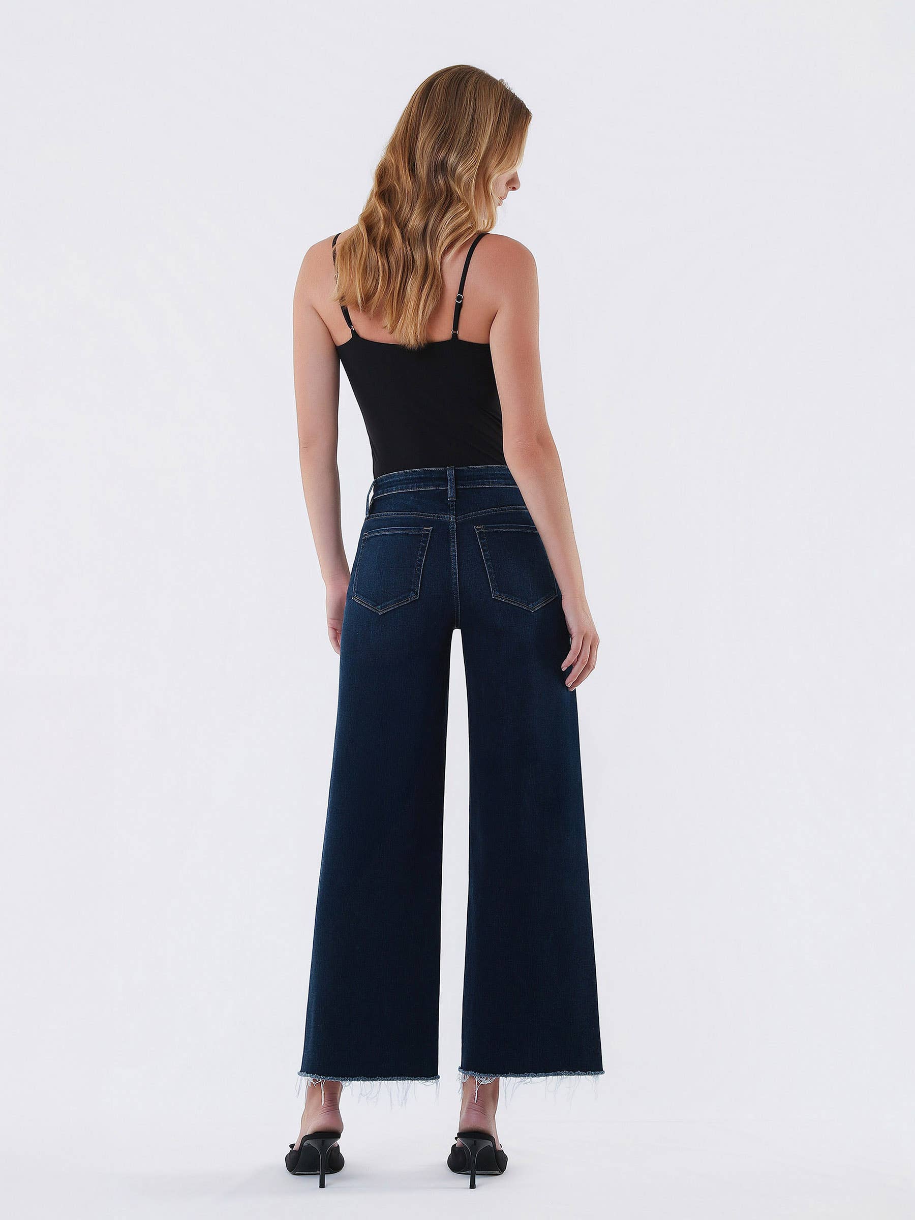 Midnight hem jeans