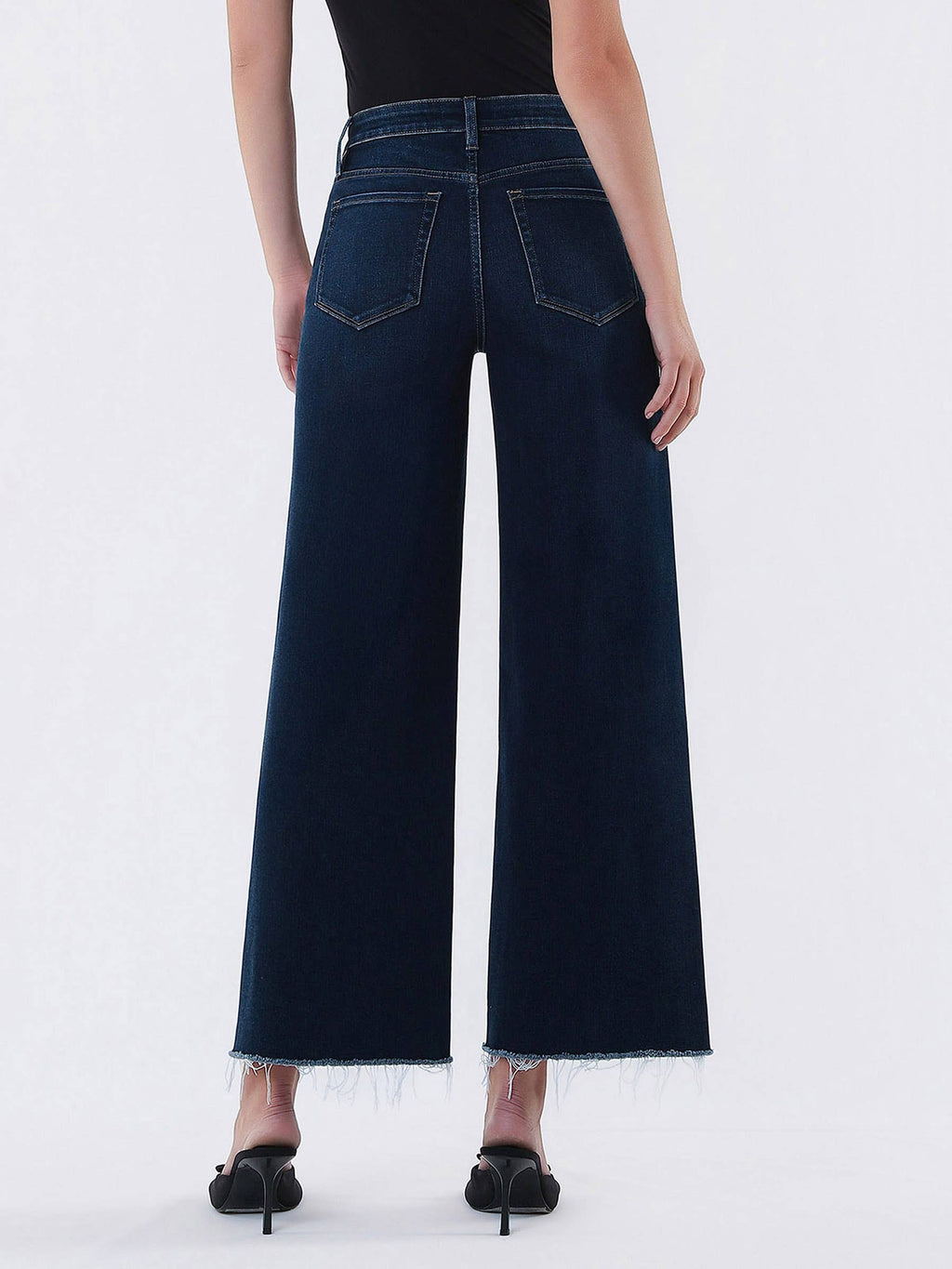 Midnight hem jeans