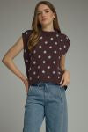 Blue polka dots