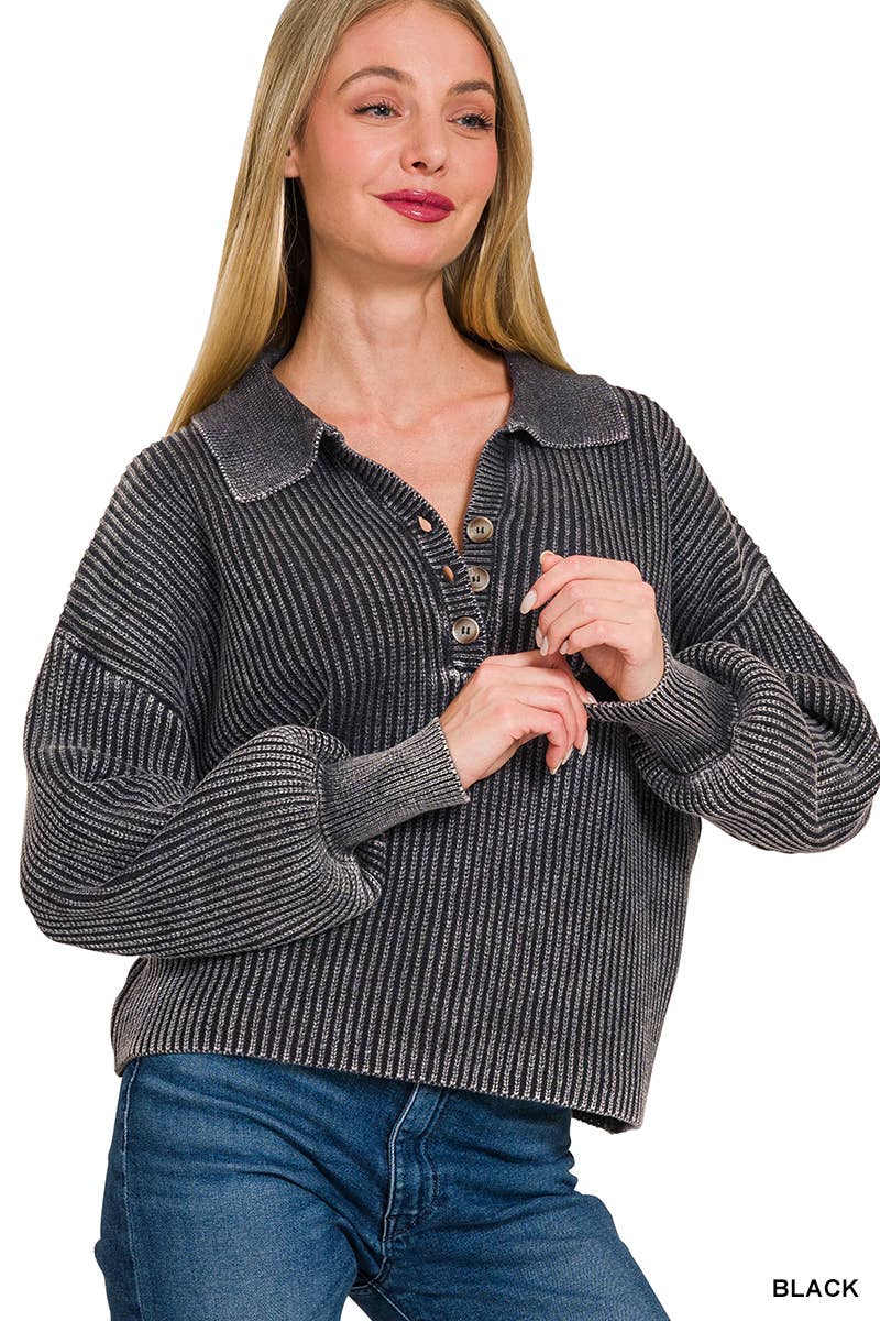 `Washed Sweater Collection