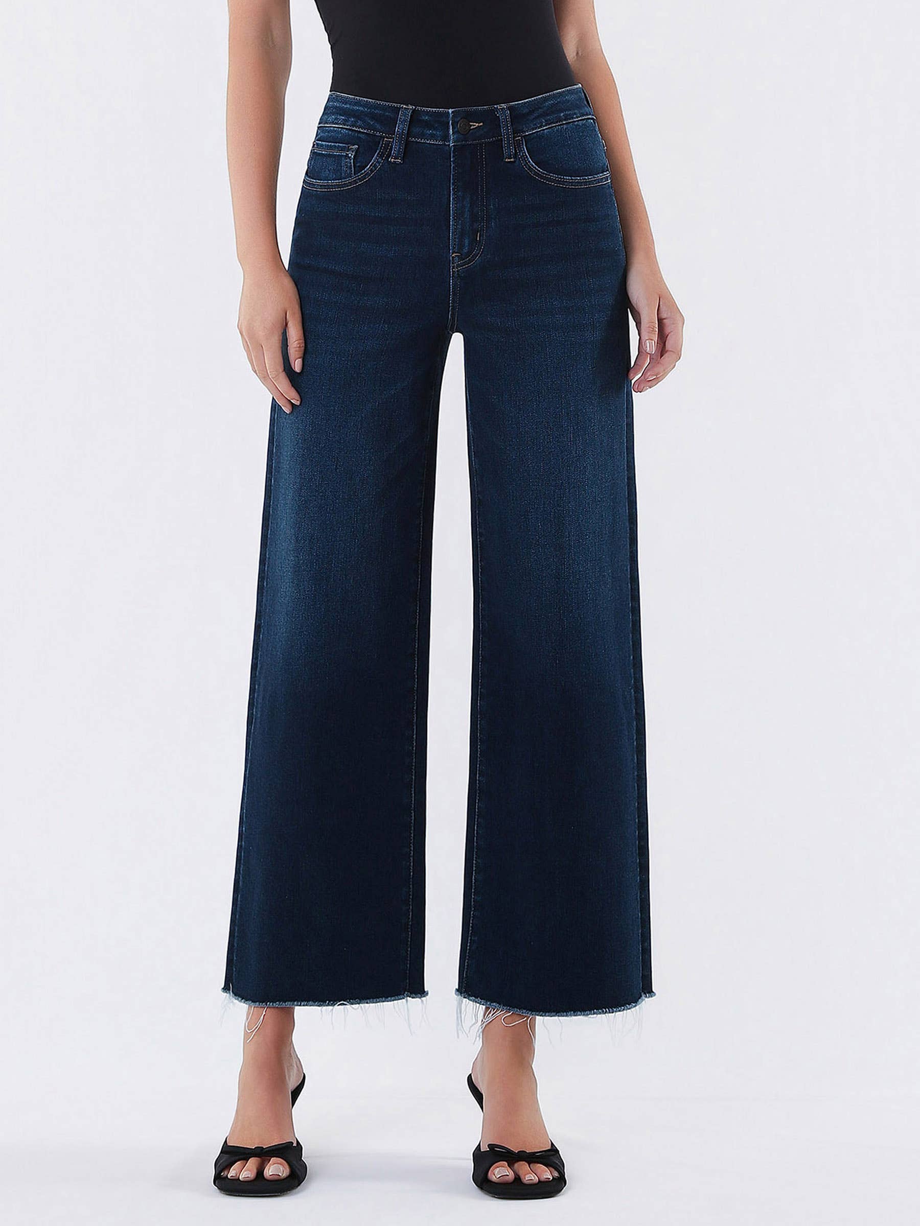Midnight hem jeans