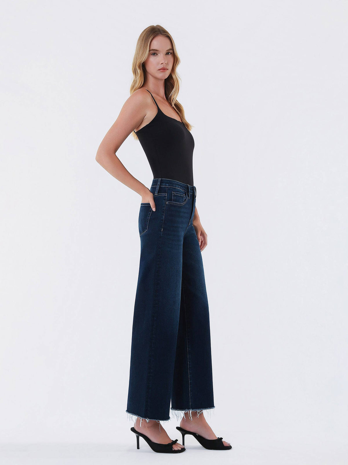 Midnight hem jeans