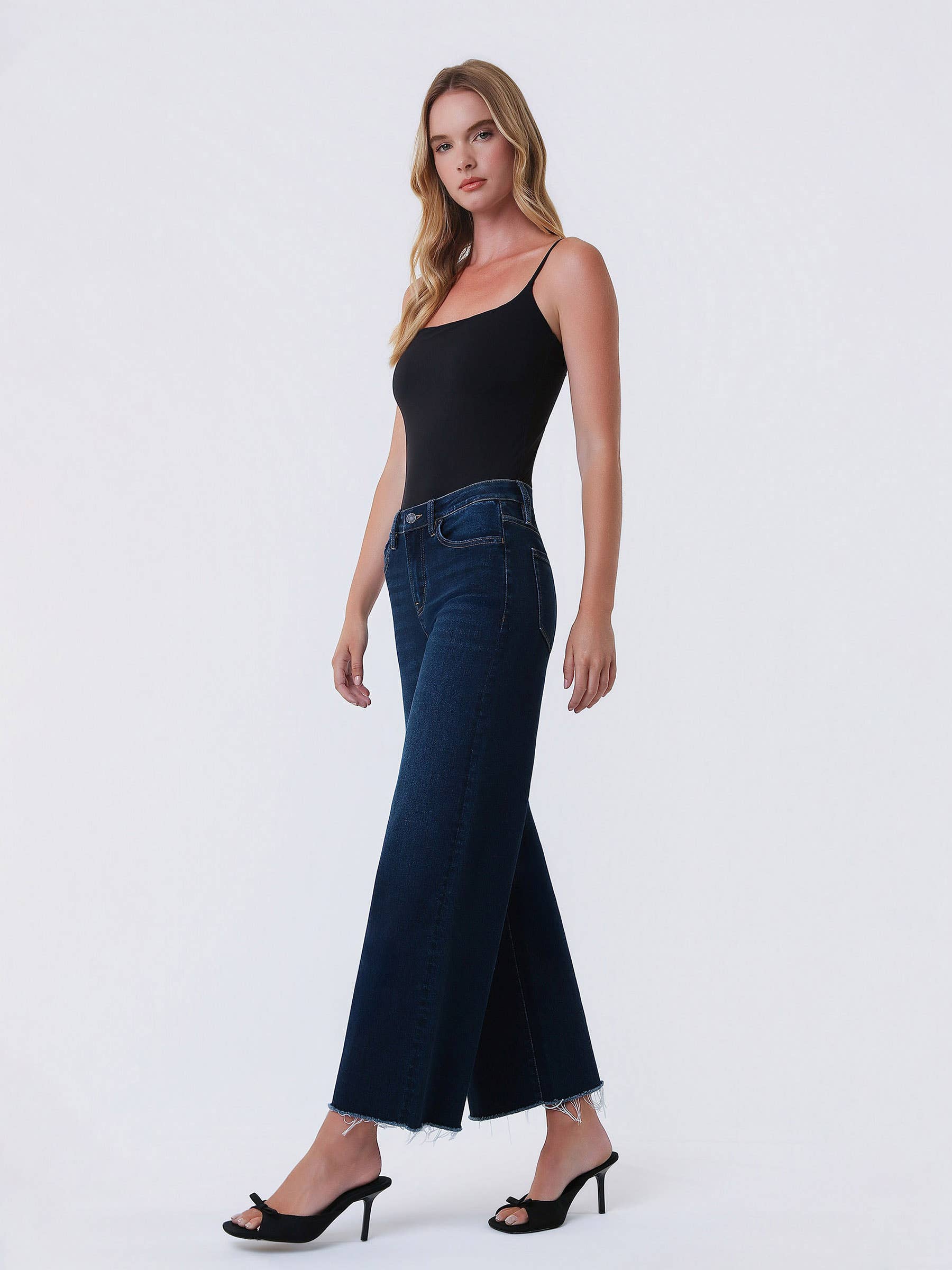 Midnight hem jeans