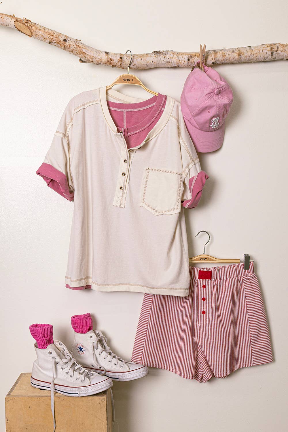 NT12336-Mineral Washed Oversized Comfy Knit Top: IVORY