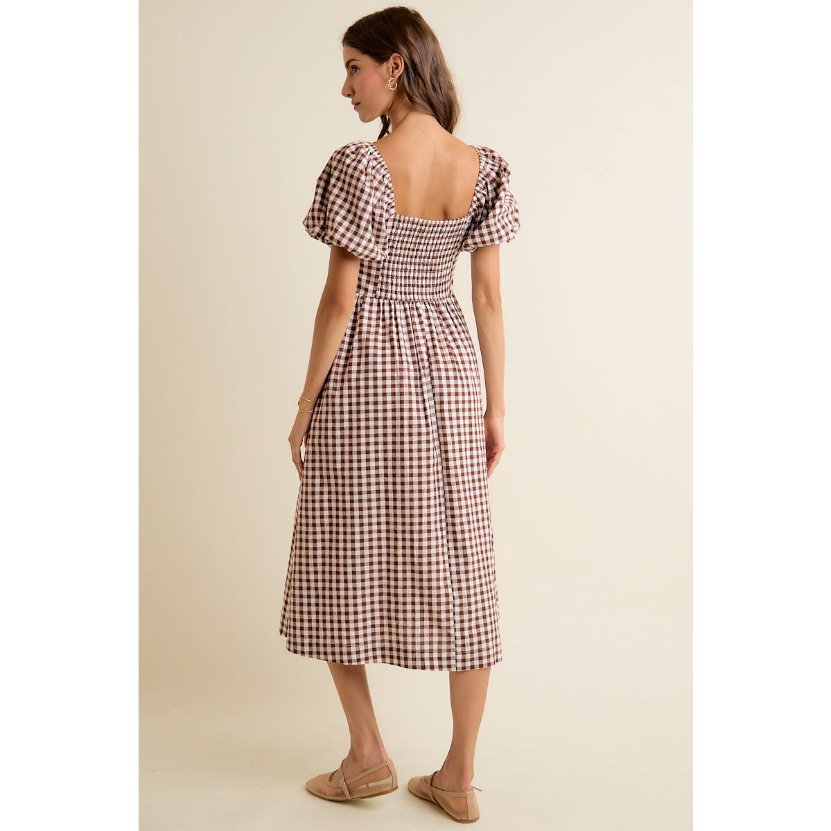 Country picnic midi dress ￼